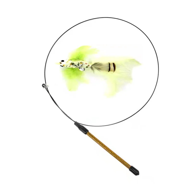 MyHappyPaws™ Interactive Fishing Cat Toy