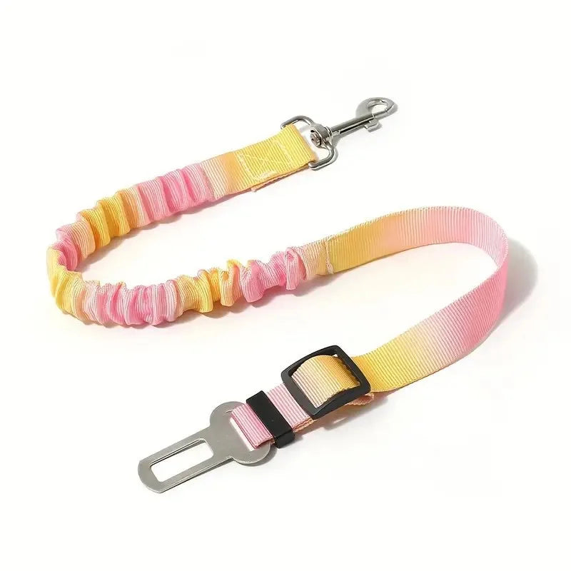 MyHappyPaws™ Rainbow Car Seat Belt for Pets