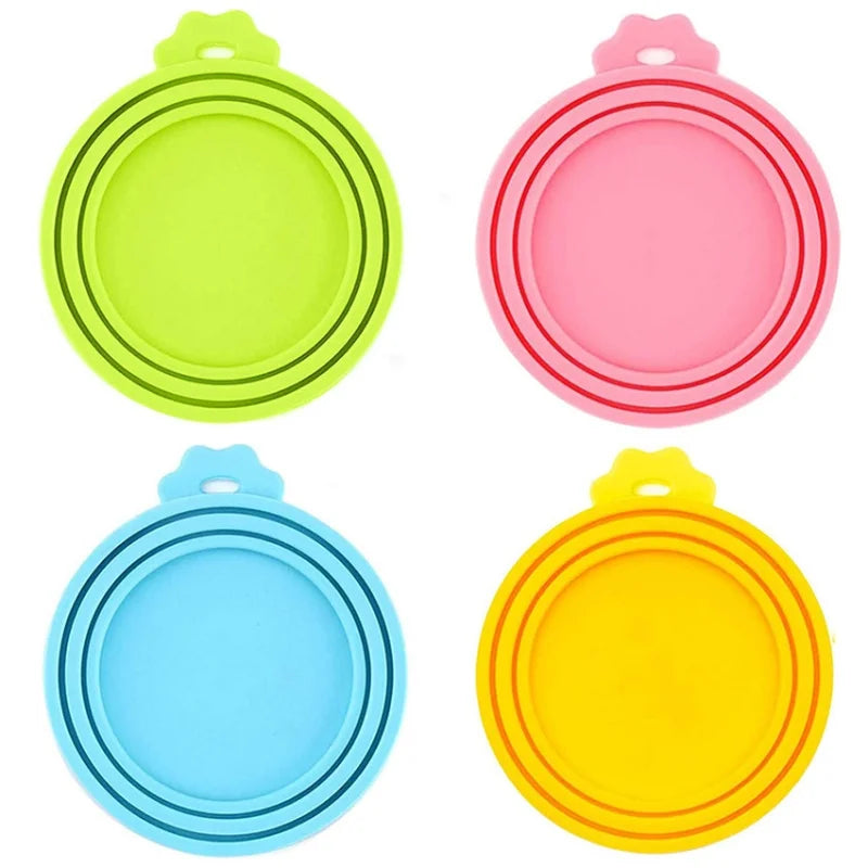 🐾 MyHappyPaws™ Silicone Pet Food Can Lids