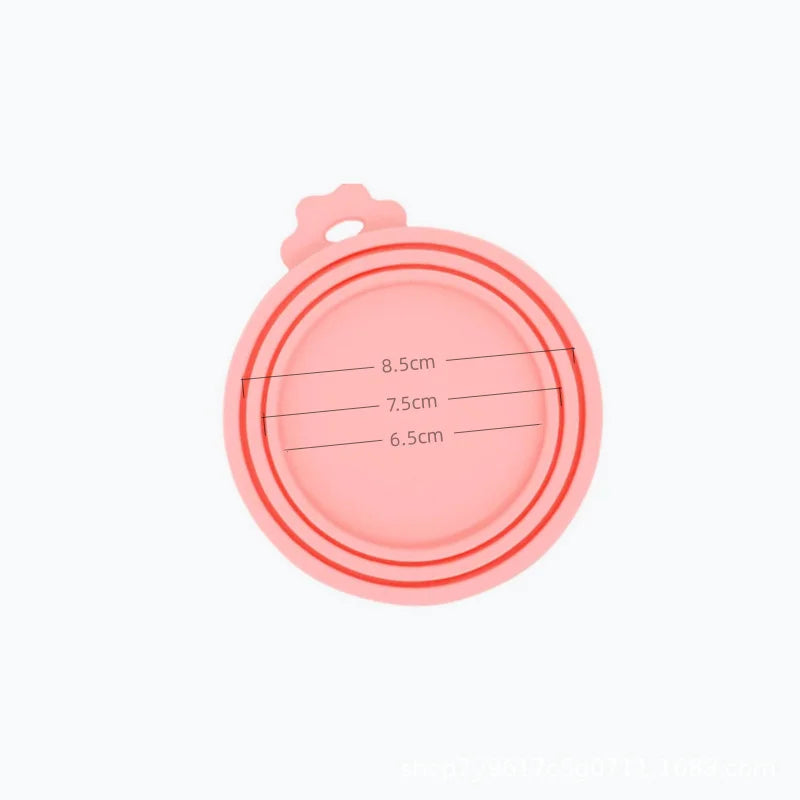 🐾 MyHappyPaws™ Silicone Pet Food Can Lids