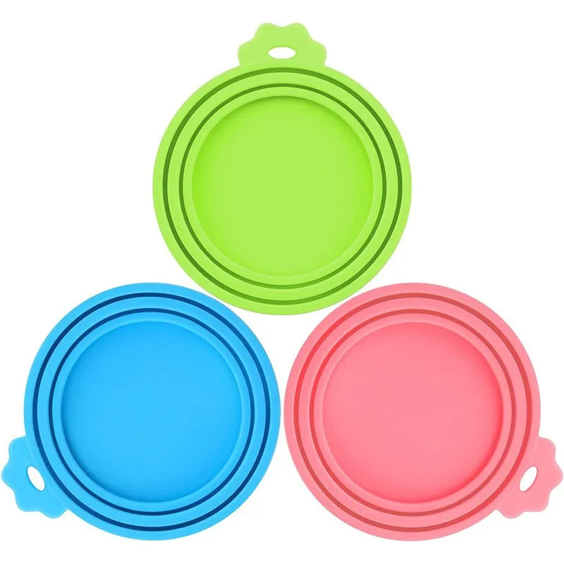 🐾 MyHappyPaws™ Silicone Pet Food Can Lids