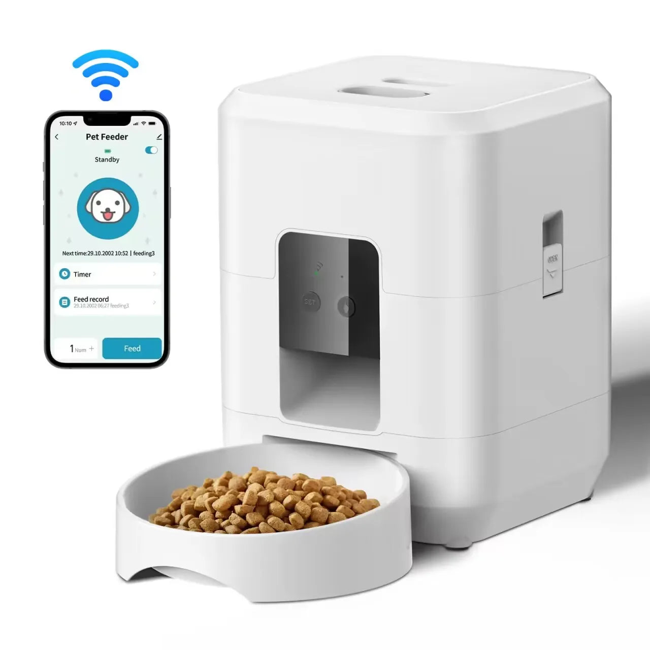 🐾 Smart Wi-Fi Pet Feeder — Premium Edition