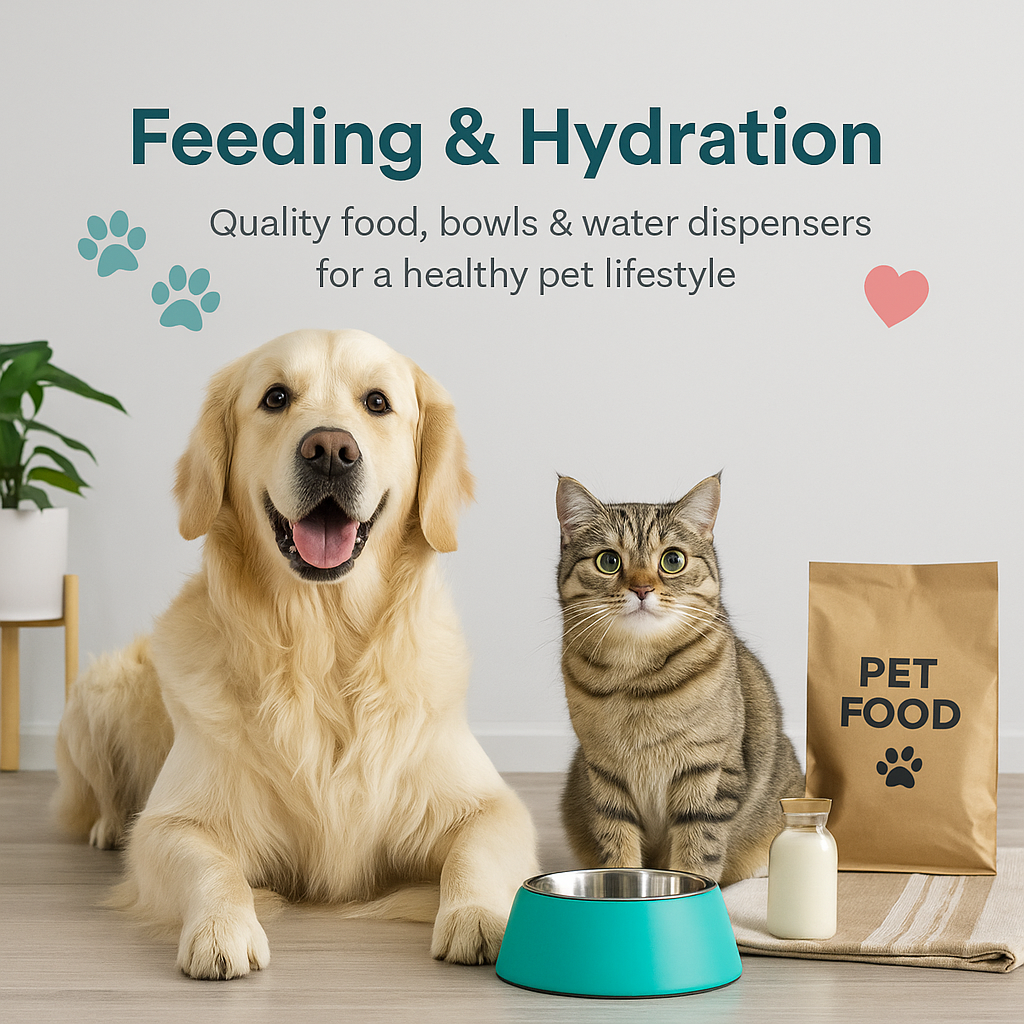 🍖 Feeding & Hydration