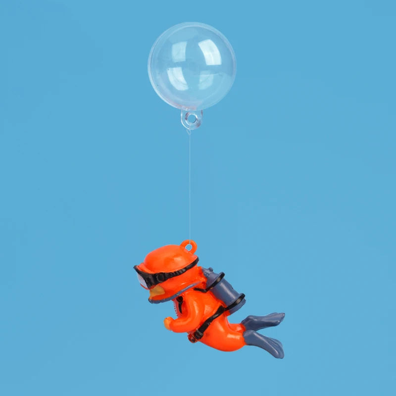 🐠 MyHappyPaws™ Floating Aquarium Ornaments – Bubble Edition