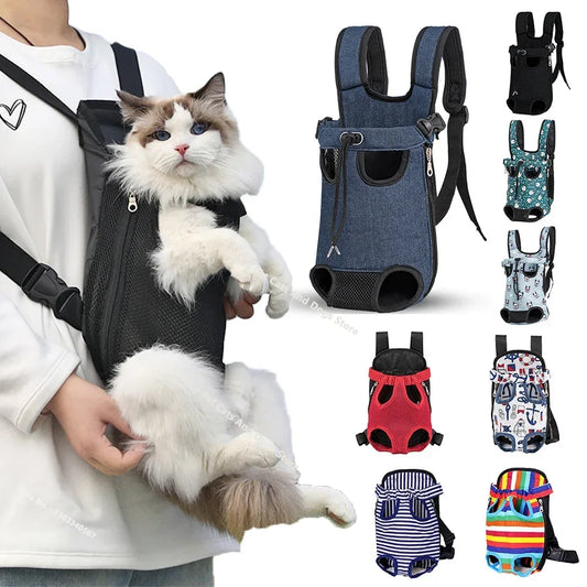 🐾 MyHappyPaws™ Pet Carrier Backpack