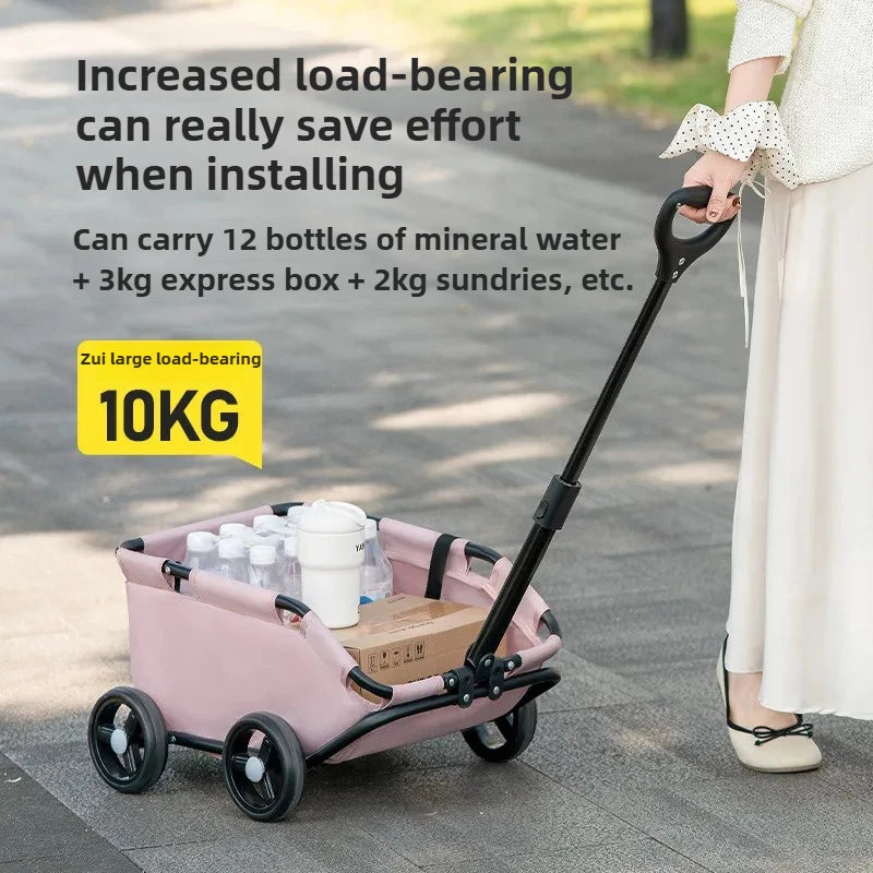 🐶 MyHappyPaws™ Mini Pet Trolley