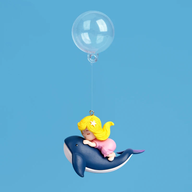 🐠 MyHappyPaws™ Floating Aquarium Ornaments – Bubble Edition