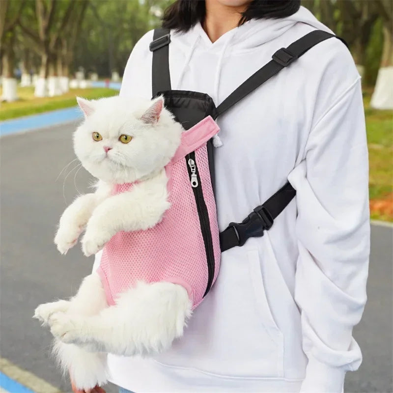 🐾 MyHappyPaws™ Pet Carrier Backpack