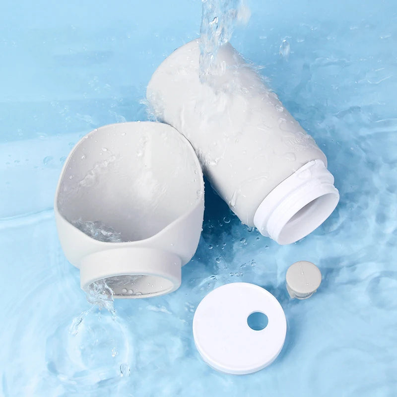 🐾 MyHappyPaws™ Foldable Pet Water Bottle