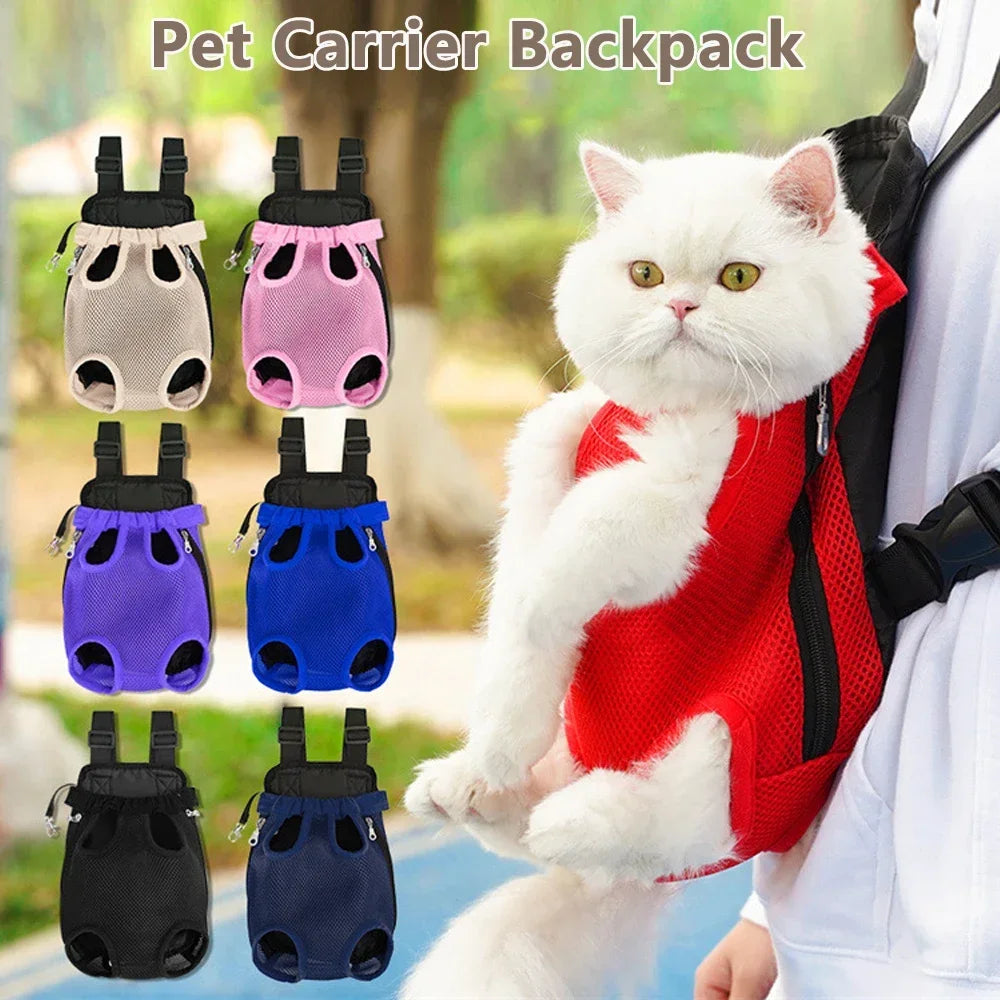 🐾 MyHappyPaws™ Pet Carrier Backpack